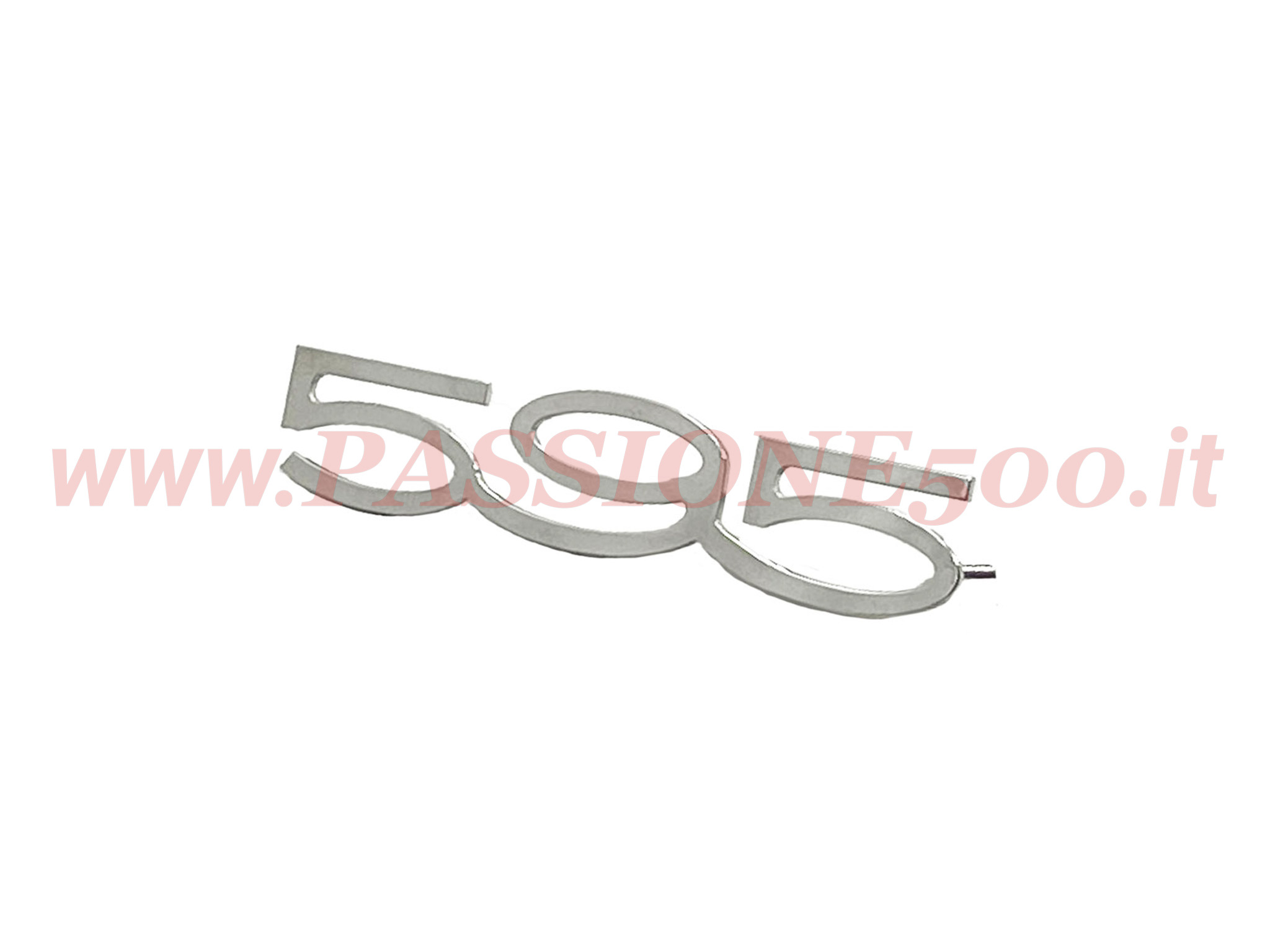 Fregio scritta abarth 9 x 1,7 cm Fiat 500