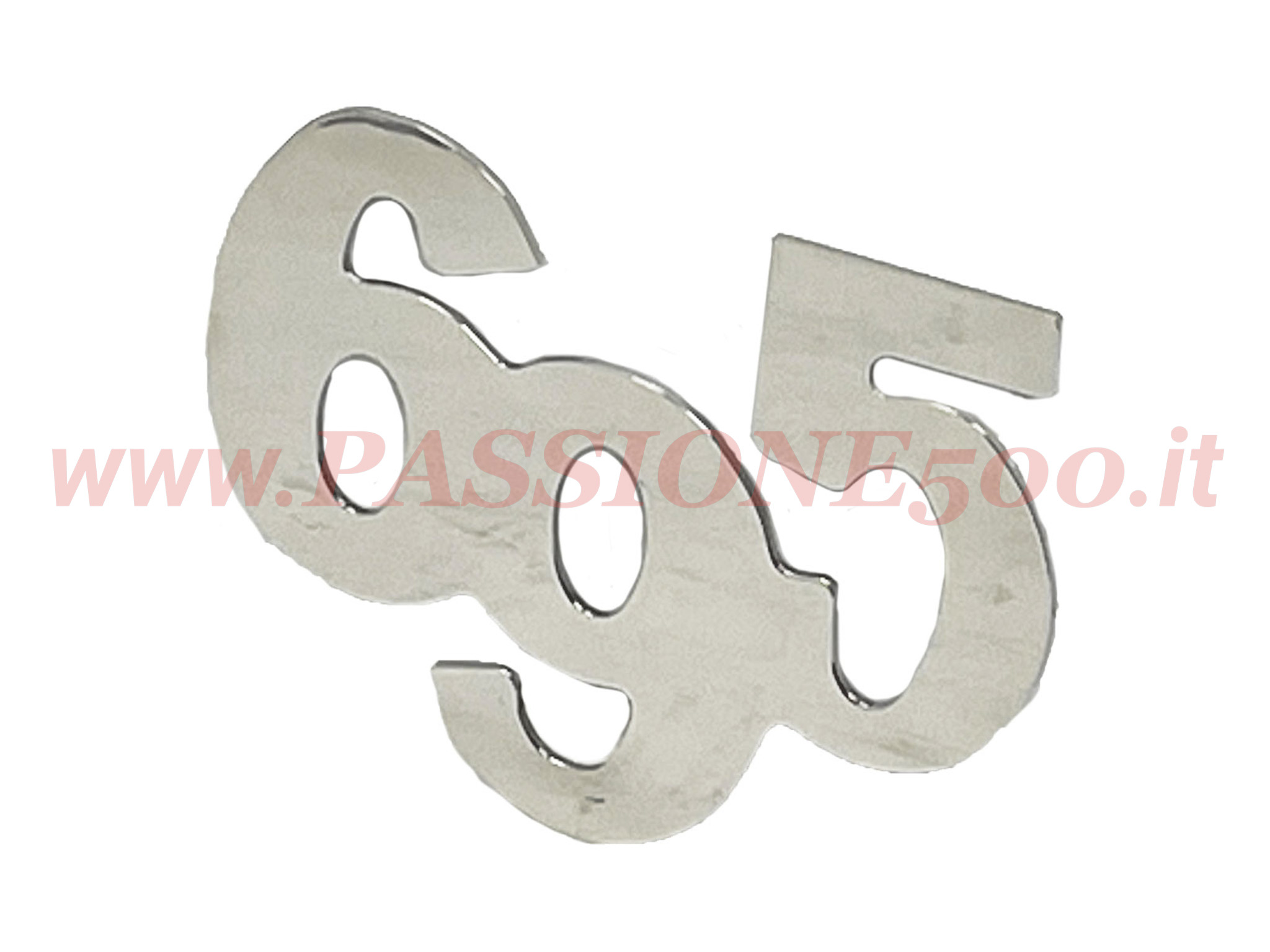 Fregio scritta abarth 11,5 x 9 cm Fiat 500