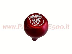 pomello cambio rosso Abarth Fiat 500
