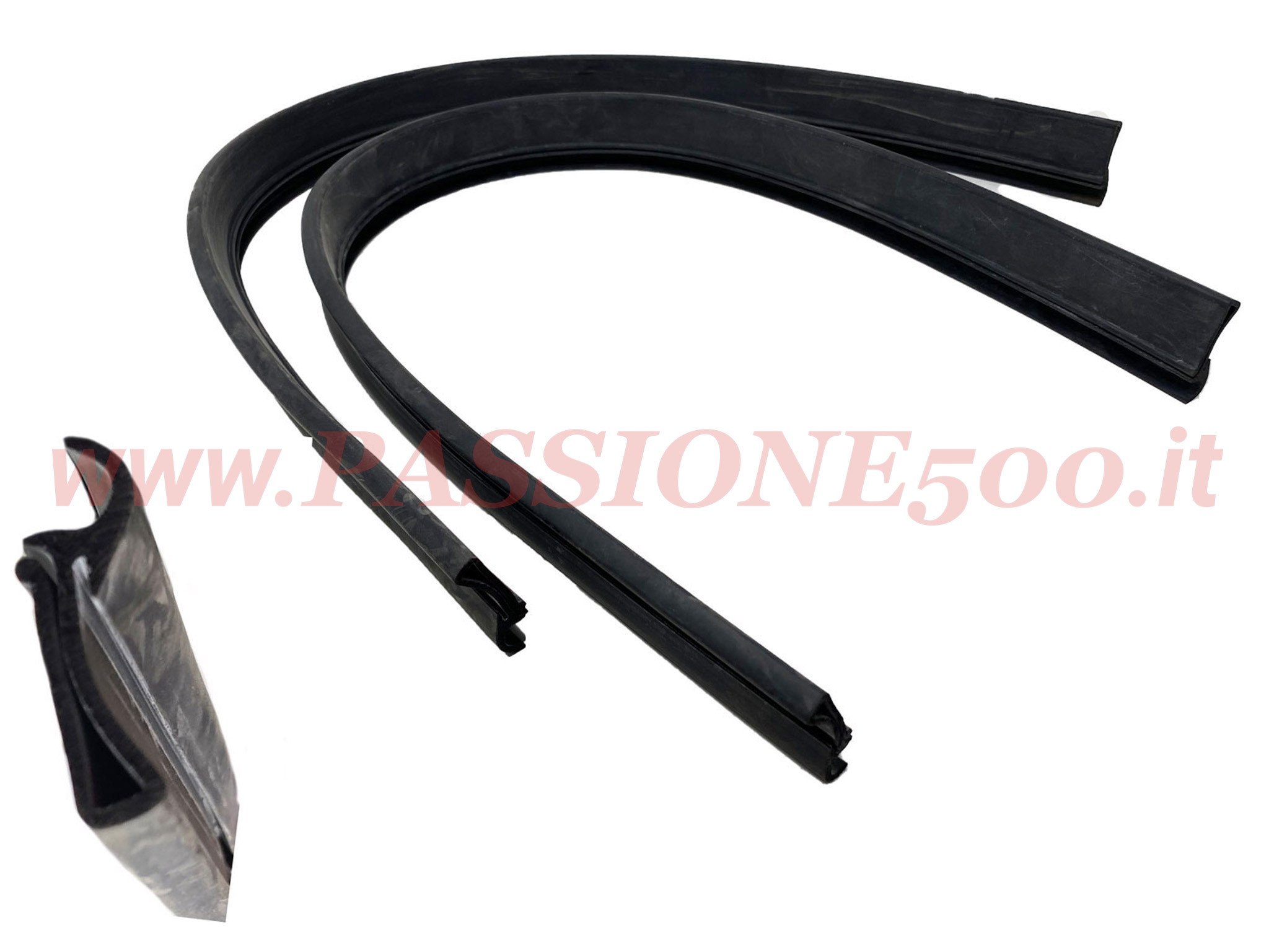 guarnizione vetro scendente porta Autobianchi Bianchina