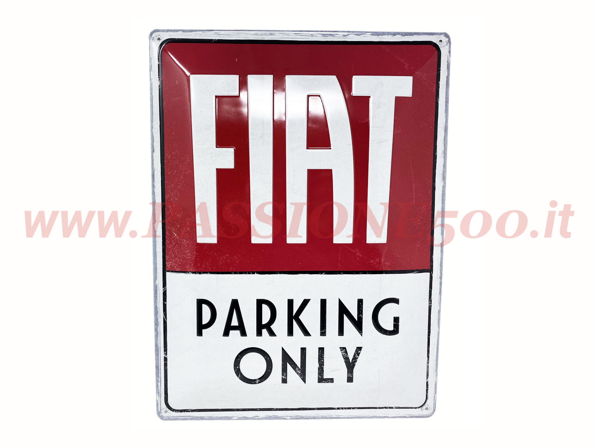Insegna 30x40 Fiat parking only