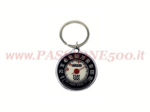 portachiavi tachimetro Fiat 500