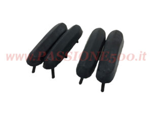 kit guarnizioni gomma nera paraurti Autobianchi Bianchina