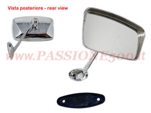 specchio destro cromato autobianchi bianchina cabriolet