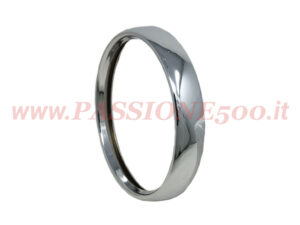 Chrome Head Lamp Bezel on Front Fender Autobianchi Bianchina
