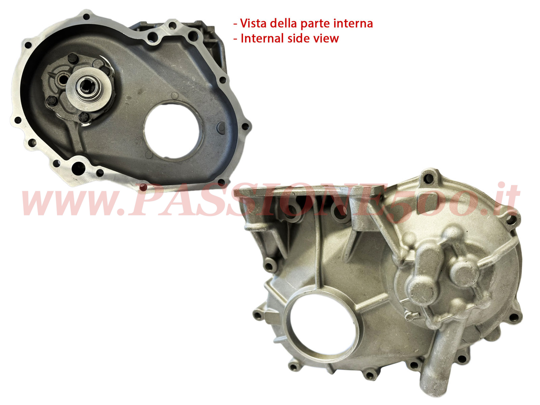 coperchio distribuzione con pompa olio Fiat 500 F L