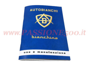 manuale manutenzione autobianchi bianchina trasformabile