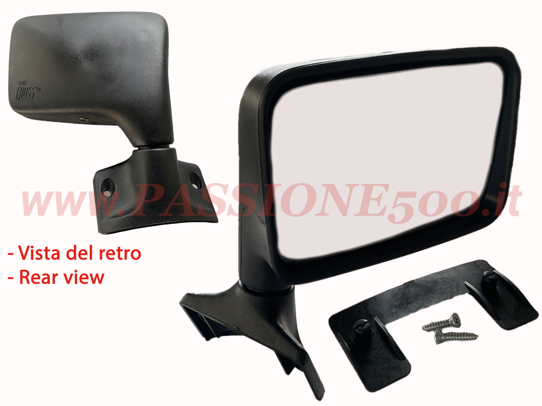 specchio retrovisore destro Fiat 126 Bis